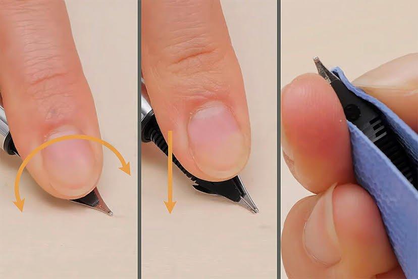 بررسی تیغه‌ها